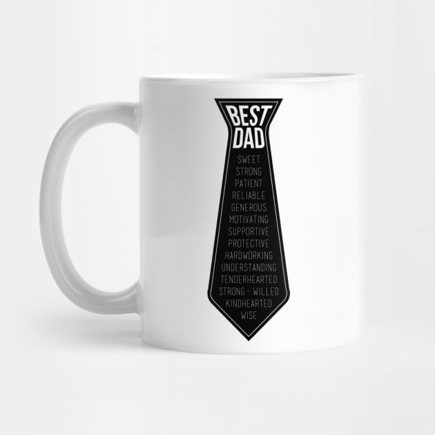 Best Dad Tie by Dorothy Designs